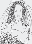 Vector Constructor :  Невеста :: Из коллекции Сергея Богачева(Векторная графика и иллюстрация)