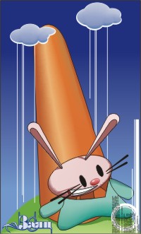 Vector Constructor :  Морковка и заяц(Векторная графика и иллюстрация)