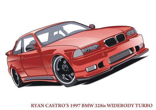 Машины :  BMW(Векторная графика и иллюстрация)