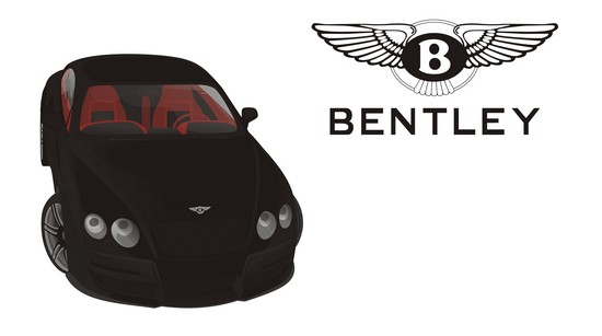 Машины :  Bentley(Векторная графика и иллюстрация)