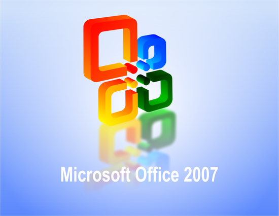 Vector Constructor :  логотип пакета программ Офис 2007 (Векторная графика и иллюстрация)