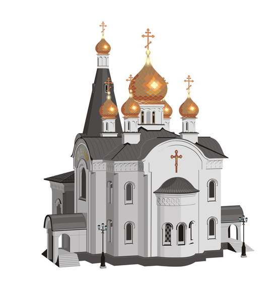 copy :  Церковь(Векторная графика и иллюстрация)